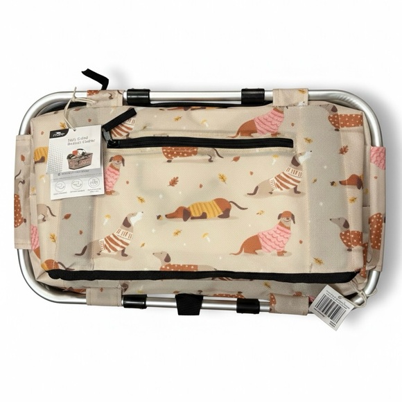 Crane Other - Dachshund Wiener Puppy Dog Crane Soft Sided Basket Cooler Limited Edition